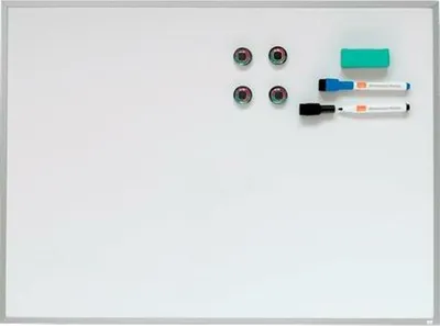 Produktbild von nobo Weißwandtafel mit Aluminium-Rahmen (B)585 x (H)430 mm