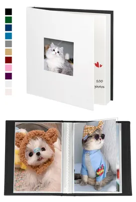 Productafbeelding van Fotoalbum 10x15 cm met 50 insteekhoezen - 2 pakketten