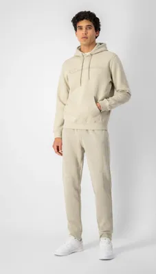 Produktbild von Champion Pullover Kapuzenpullover aus Baumwollfleece mit Logo-Schriftzug und Kängurutasche