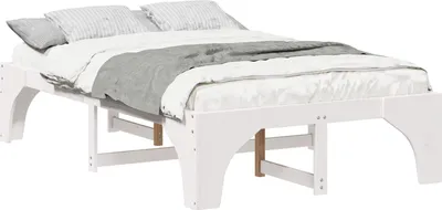 Immagine prodotto di Struttura del letto Bianco 135 x 190 cm Pino massello