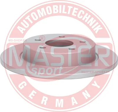 Produktbild von 2x MASTER-SPORT Bremsscheibe 24011101551PR-PCS-MS hinten für FORD C-MAX (DM2)