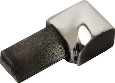 Produktbild von Viertelkreis Inneneck Vollmaterial Edelstahl V2A 10mm glänzend