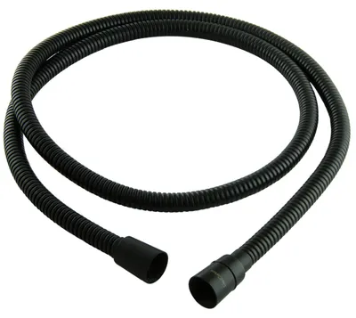 Produktbild von PaulGurkes Brauseschlauch Drehkonus 150cm Duschschlauch matt schwarz Metall 1,5m