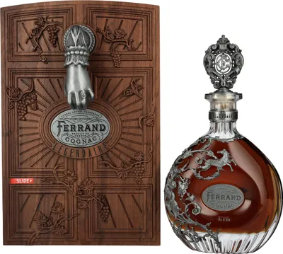 Produktbild von Cognac Ferrand Légendaire Grande Champagne Cognac 42,1% Vol. 0,7l in Holzkiste