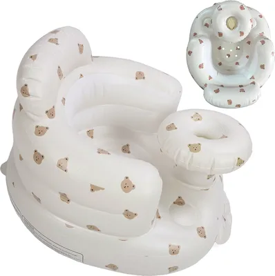 Produktbild von Baby-Hüpfsitz, Baby-Rückenstützsofa, eingebaute Luftpumpe, geeignet für 6-36 Monate Baby
