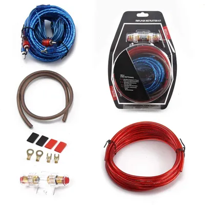 Produktbild von Autoverstärker Audiokabel Anschlussset Leistungsverstärker Kabel