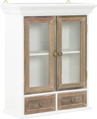 Produktbild von Wandschrank Weiß 49x22x59 cm Holzwerkstoff