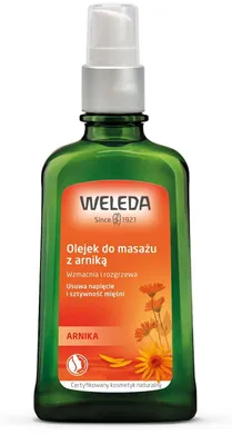 OLEJEK DO MASAŻU Z ARNIKĄ ECO 100 ml - WELEDA