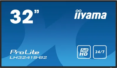 Image de IIYAMA 80.0cm (31.5") LH3241S-B2 16:9 3xHDMI+USB IPS schw. retail