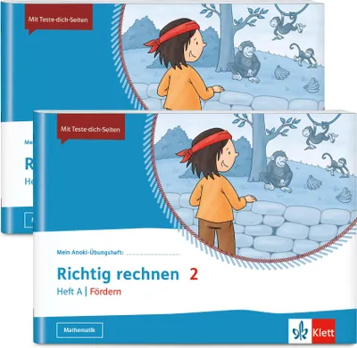 Produktbild von Mein Anoki-Übungsheft - Paket Richtig rechnen 2. Fördern