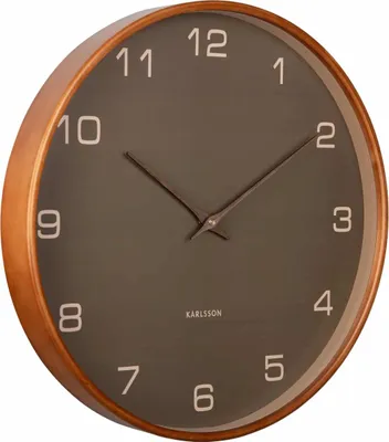 Produktbild von Karlsson - Wanduhr Acento - Grün - Ø40cm