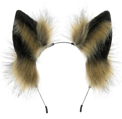 Produktbild von Solidchoice – Haarreif mit Wolfsohren, ideal für Karneval und Halloween