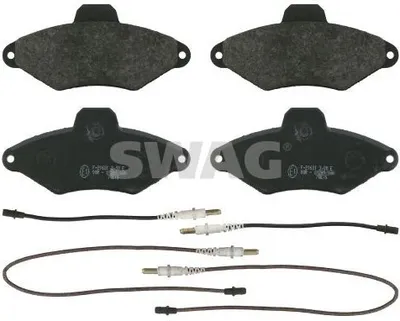 Produktbild von SWAG Bremsbeläge Satz Vorne Bremsklötze für CITROËN Xantia Schrägheck (X1, X2) 64 91 6413