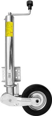 Produktbild von KNOTT Automatik Stützrad ATK60, 250 kg, Rohr 60 mm, Höhe 785-1020 mm, mit Griff, verzinkt, Rangierhilfe, für PKW-Anhänger