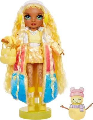 Obrázok produktu pre Rainbow High Winter Wonderland Doll- Sunny (Yellow), Modelka, Žena, 4 rok / roky, Chlapec / dievča, 280 mm, Viacfarebný