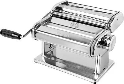Produktbild von Klassische Handpastamachine Edelstahl silber