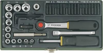 Produktbild von Proxxon  Schraubersatz 1/4 (39-teilig), 23070