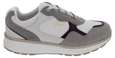 Produktbild von Joya Sneaker Tina III Beige-Red JY147A, Glattleder und Velourleder, Active-Sohle, Fußbett zum Wechseln 37 2/3