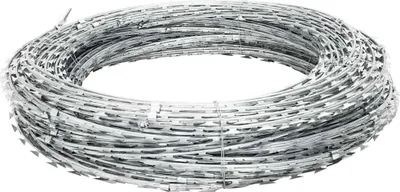 Immagine prodotto di vidaXL BTO-22 filo NATO a fisarmonica con morsetti Acciaio zincato 150 m