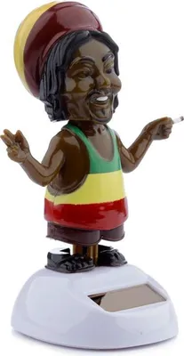 Produktbild von Rasta-Solarzellen-Solarkumpelfigur