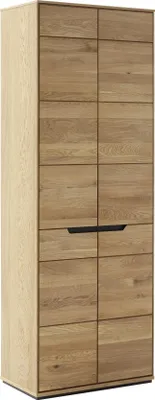 Produktbild von Garderobenschrank >ARAYA< 2 Türen, Eiche teilmassiv - 69x195x40,5 (BxHxT)
