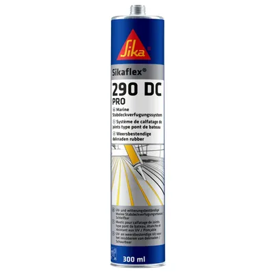 Produktbild von Sikaflex 290 DC Pro schwarz 600 ml
