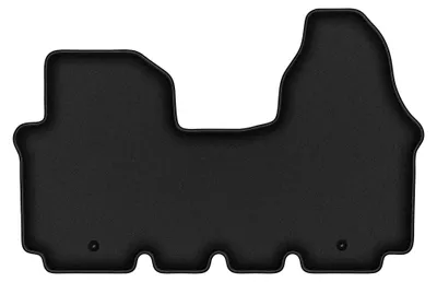 Productafbeelding van Velours voormatten voor Opel Vivaro 2001-2014 – zwart, op maat – Wielganizator DURBAN