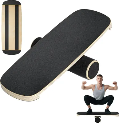 Produktbild von Balance Board, Rutschfeste Oberfläche, Mehrere Trainingsmethoden, A