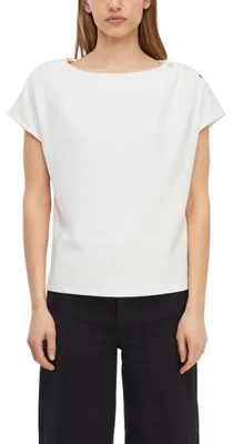 Produktbild von Comma Damen Shirt 2177232 White 46