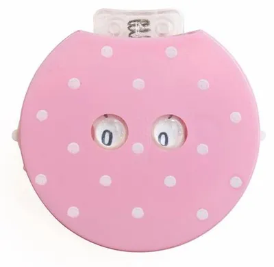 Productafbeelding van Rijenteller, roze, 4,5 cm'