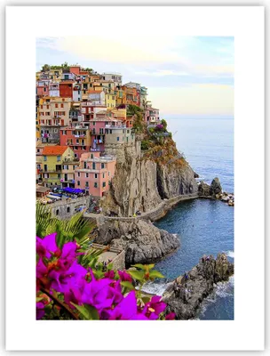 Produktbild von Poster - Poster ohne Rahmen - Italien küste felsen landschaft - 30x40 cm - Wand Bild - Wanddeko - Wandbilder - Kunstposter - Wandposter - Bilder - Kunstdruck - Wandbild - P2XPA30x40-2684