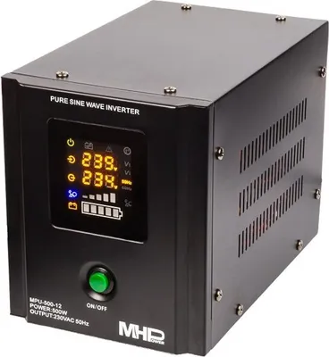 Image de MHPower alimentation de secours MPU-500-12, UPS, 500W, pure sine, 12V