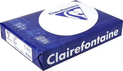 Zdjęcie produktu dla Papier wielofunkcyjny Clairalfa 2618C DIN A4 160 g/m² ekstra biały