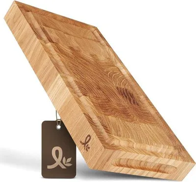 Immagine prodotto di Tagliere in legno di quercia con manico