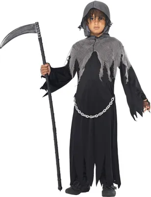 Produktbild von Smiffys - Kostüm für Kinder - Halloween SM1891 (158-164) (Schwarz)