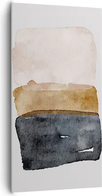 Produktbild von Bild auf Leinwand - Leinwandbild - Einteilig - Abstraktion die Farben Aquarell - 65x120cm - Wand Bild - Wanddeko - Wandbilder - Leinwanddruck - Bilder - Wanddekoration - Leinwand bilder PA65x120-4947