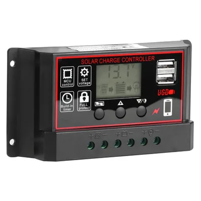 Produktbild von Solarladeregler,Solarstromregler,Solarladeregler,LCD-Solarregler,Photovoltaikregler