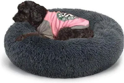 Immagine prodotto di Cuccia morbida per animali domestici, antiscivolo, delicata, rilassante, per cani e gatti fino a 60 cm