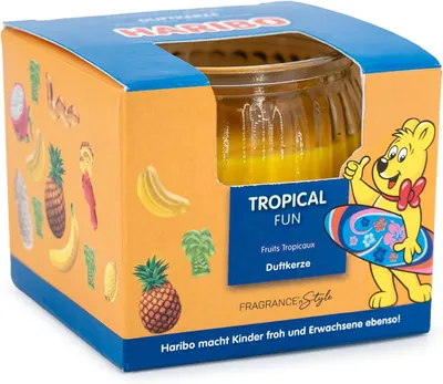 Image de Bougies parfumées Haribo "Tropical Fun"
