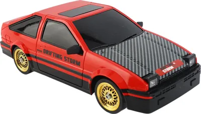 Obrázek produktu pro Dálkově ovládané auto v měřítku 1:16, 2,4G RC driftové auto, vysokorychlostní závodní auto s pohonem 4WD pro dospělé a děti, dobíjecí autíčko s LED světly