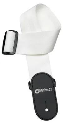Produktbild von DiMarzio Nylon Seatbelt Guitar Strap White DD3100NW
