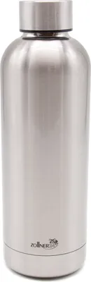 Produktbild von Thermosflasche aus Edelstahl, 500 ml, silber, mit Schraubverschluß