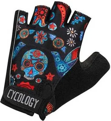 Zdjęcie produktu dla Cycology Tijuana Cycling – krótkie rękawiczki, czarne, rozmiar XS, męskie, czarne, XS