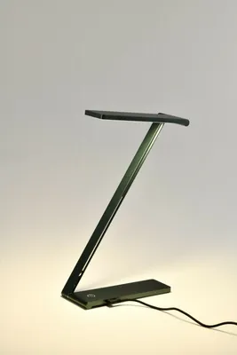 Produktbild von Designer echte Augenschutz LED Schreibtischlampe Leselampe 12W Grün  4000K Stufenlosdimmen Memory