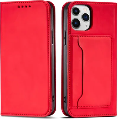 Obrázok produktu pre Magnetické puzdro na kartu Puzdro pre Iphone 12 Pro Red