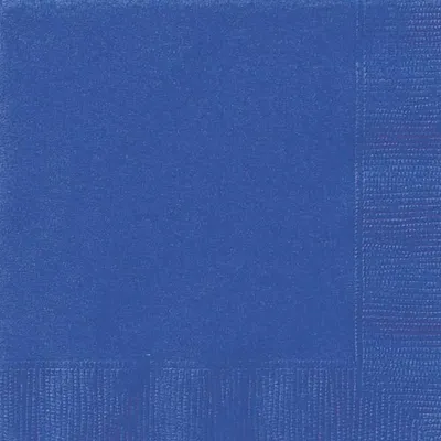 Produktbild von 20 Blaue Servietten 33x33 cm 2-lagig