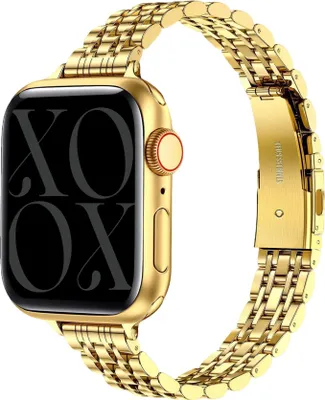 Produktbild von Apple Watch Stahlarmband 'Slim' (Gold) - 38/40/41/42mm