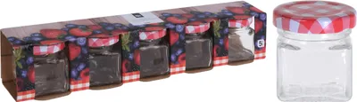Zdjęcie produktu dla Koopman Zestaw 5 szklanek na dżem