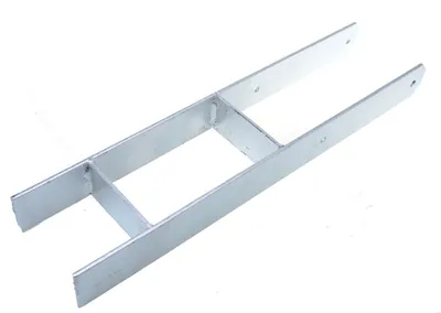 Produktbild von Aqbau® Pfostenträger H-Anker H-Stützen Pfostenanker H Pro 120 x 600mm