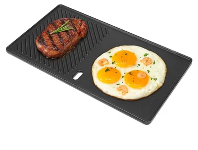 Immagine prodotto di Piastra in ghisa per barbecue Landmann Triton - 43,5 x 23,5 cm